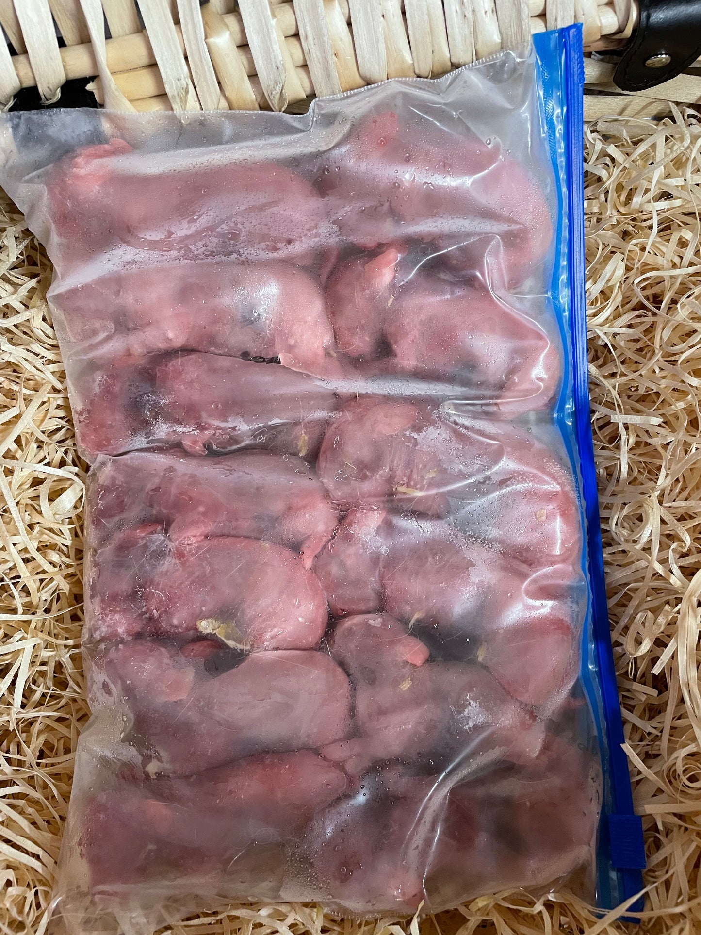 Rabbit - Day Old Rabbits.  500g Pack