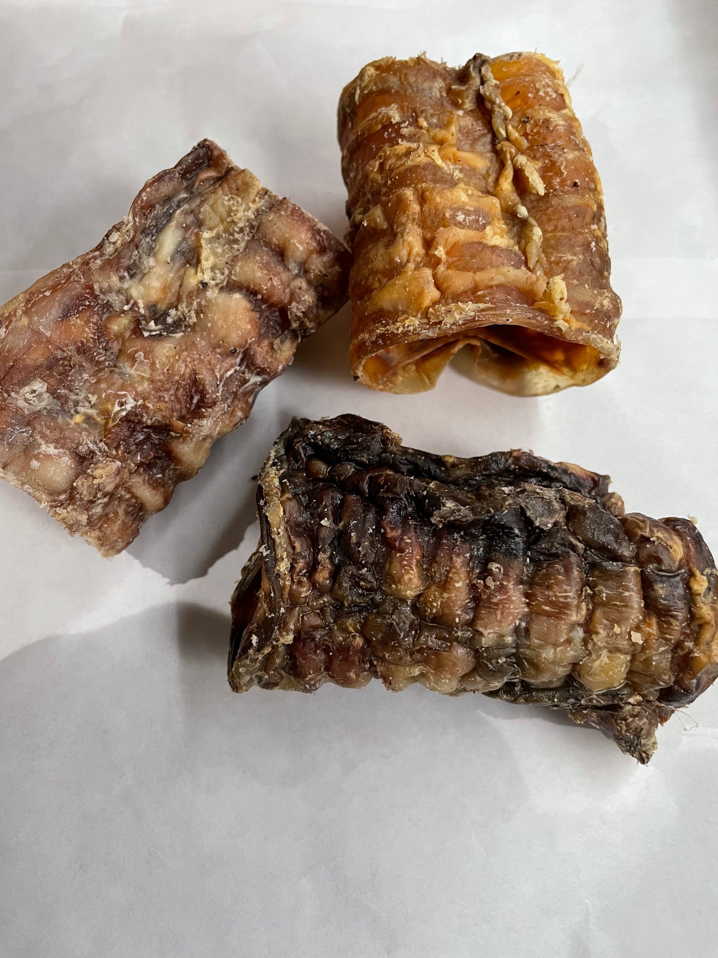 Beef Trachea Mini Bites 10cm  (100g Approx)