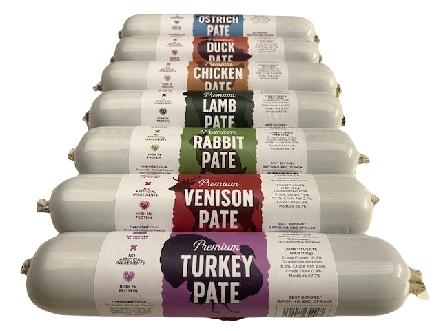 Premium Pate 400g - Chicken/Duck/Lamb/Ostrich/Rabbit/Turkey/Venison