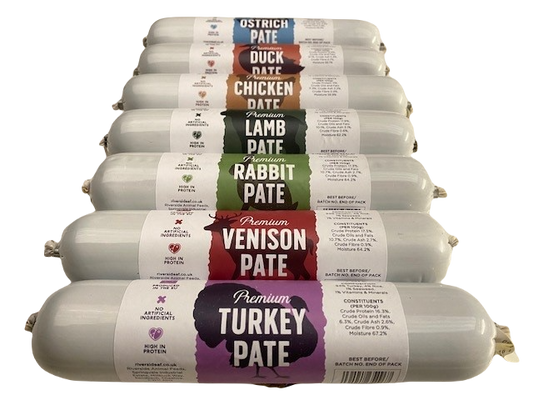 Premium Pate 400g - Chicken/Duck/Lamb/Ostrich/Rabbit/Turkey/Venison