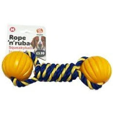 Rope 'n' Ruba Squeaky Ball