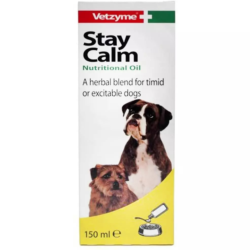 Vetzyme Stay Calm Oil 150ml