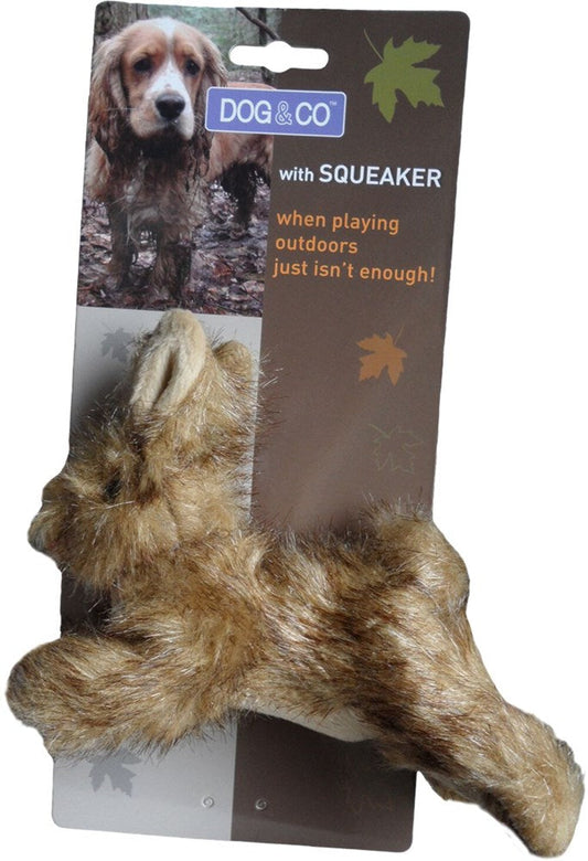 Dog & Co Country Rabbit Squeaker Toy - Large