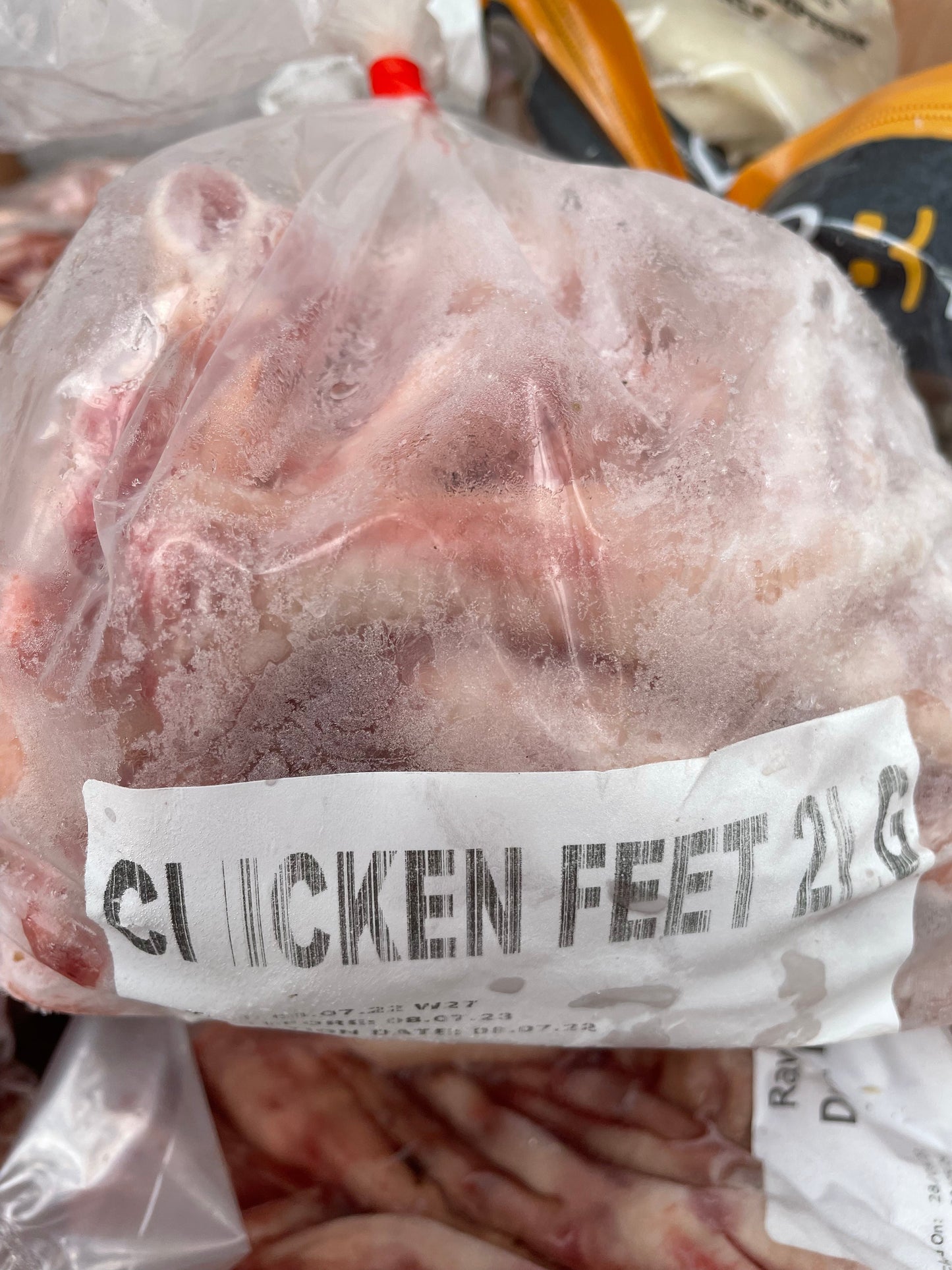 Chicken Feet - Raw.