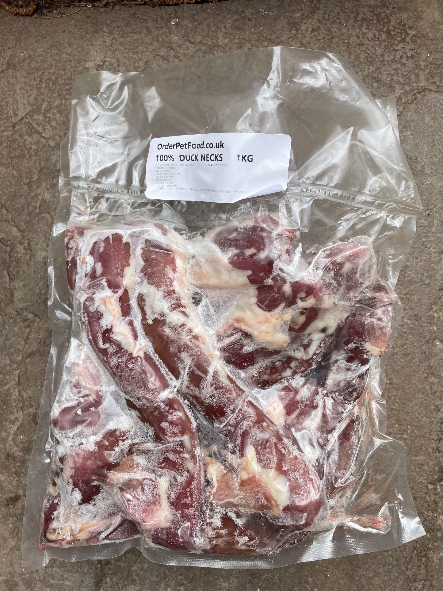 Duck Necks - Raw.