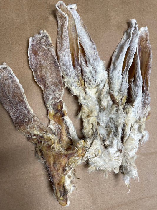 Rabbit Ears - Dried (with fur).