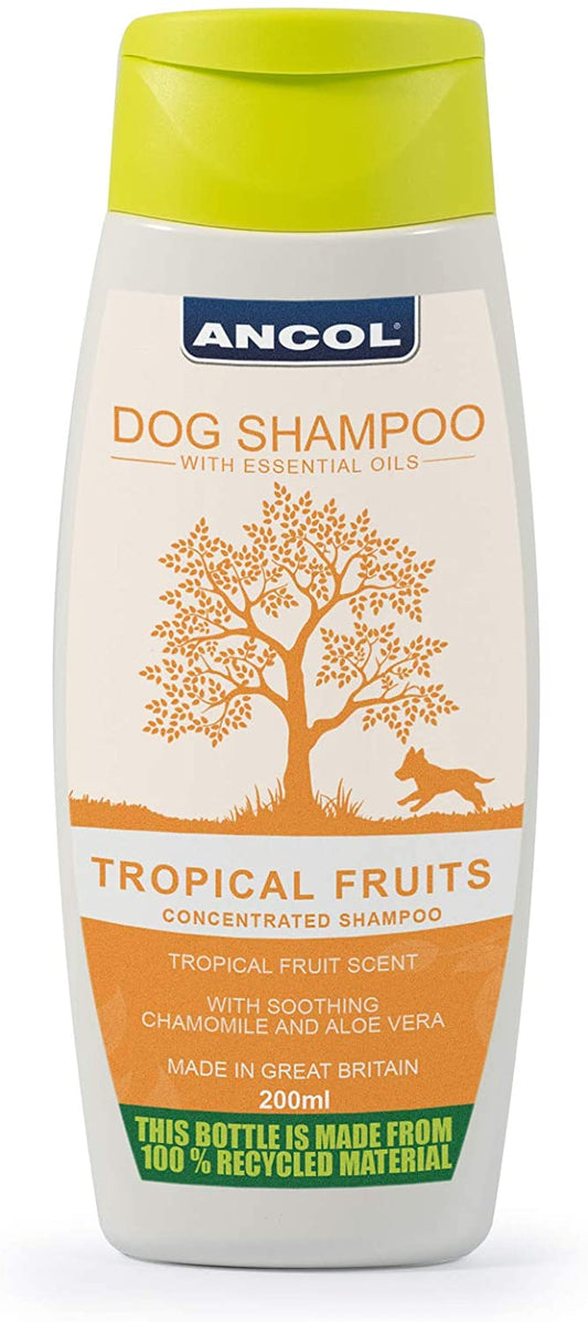 Ancol Tropical Fruits Shampoo for all coats.  200g