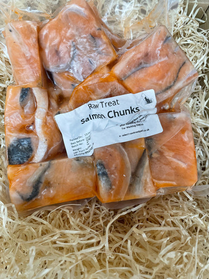 Fish - Salmon Chunks - Raw.