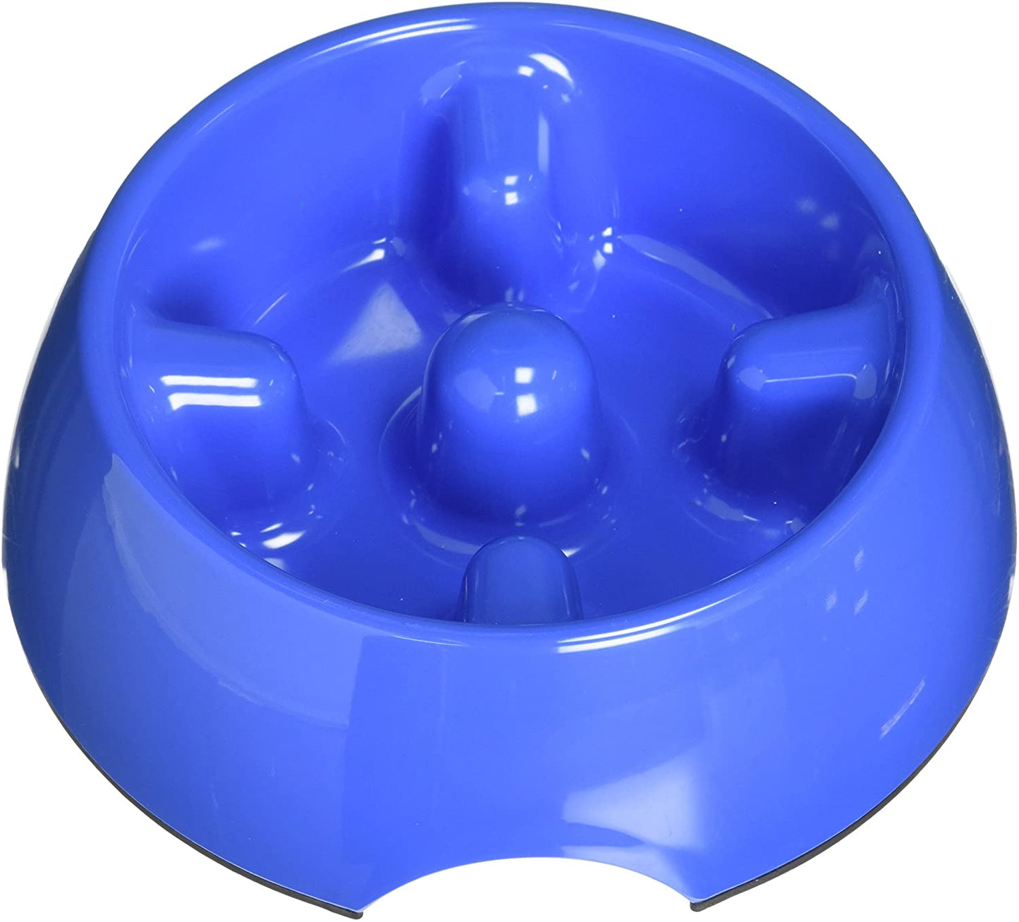 Dogit Go-Slow Dog Bowl Blue - Small