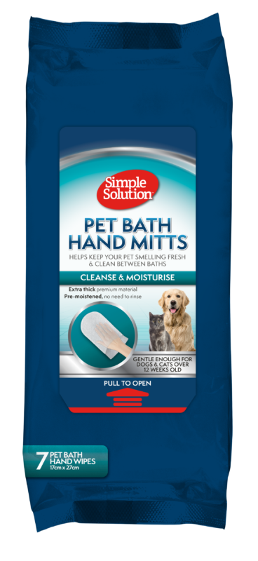 Simple Solution Pet Bath Hand Mitts