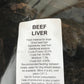 Offal - Beef Liver. Dark, Dried Liver