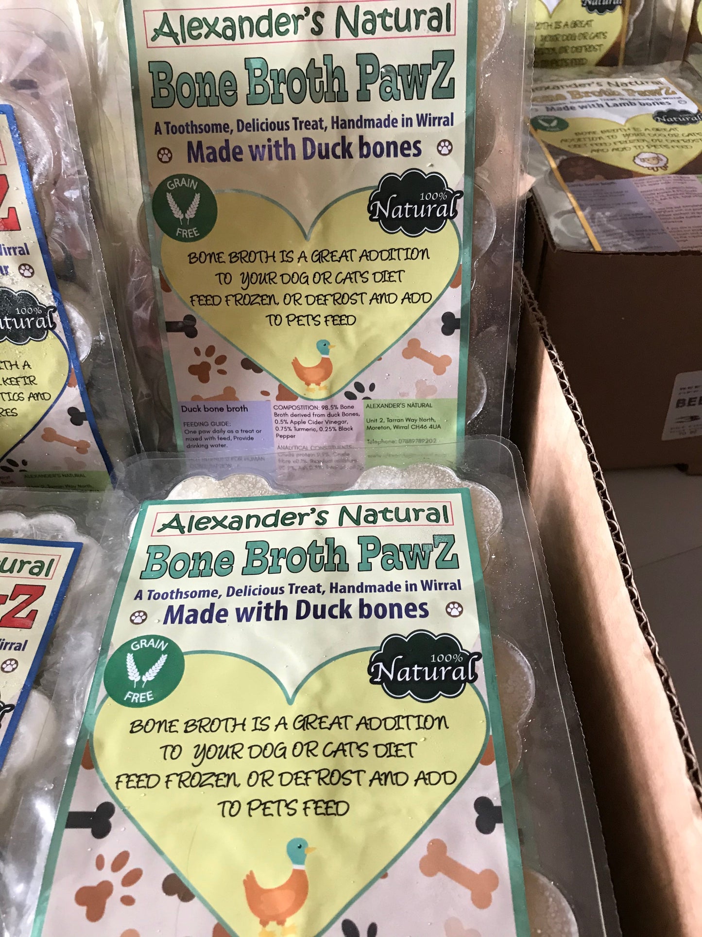 Bone Broth Pawz - 7 pack