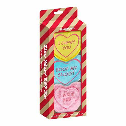 Rosewood Love Heart Toys Gift Set