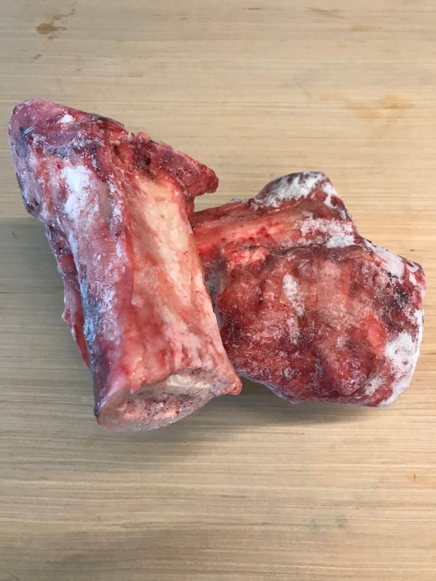 Bones - 3 pack.  Meaty Knuckle Bones - Raw.  (Approx 1.5kg)