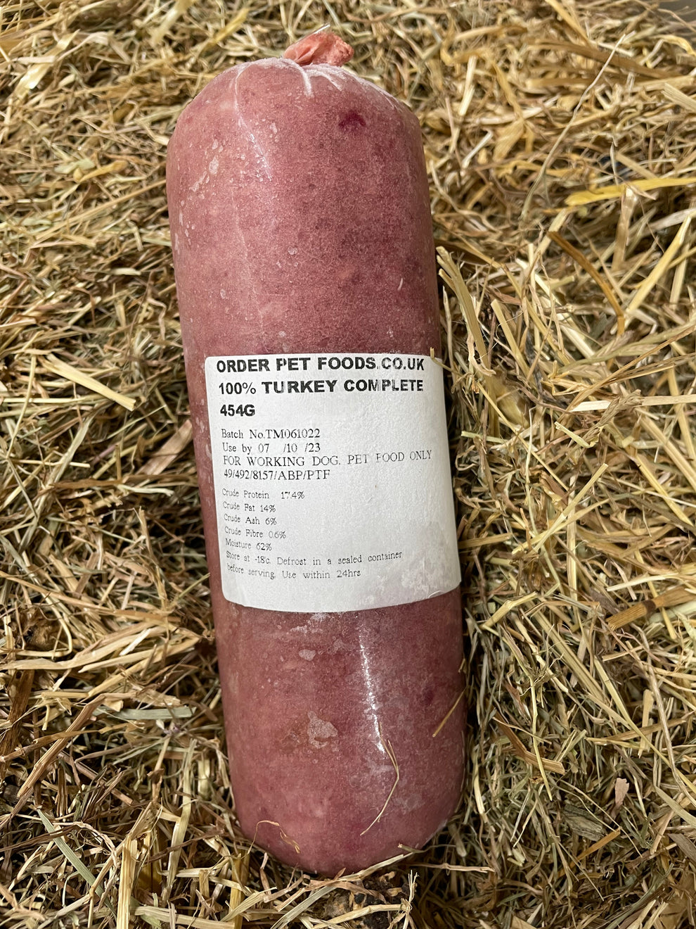 Orderpetfood.co.uk Turkey Complete 80/10/10 TheRawFoodWarehouse