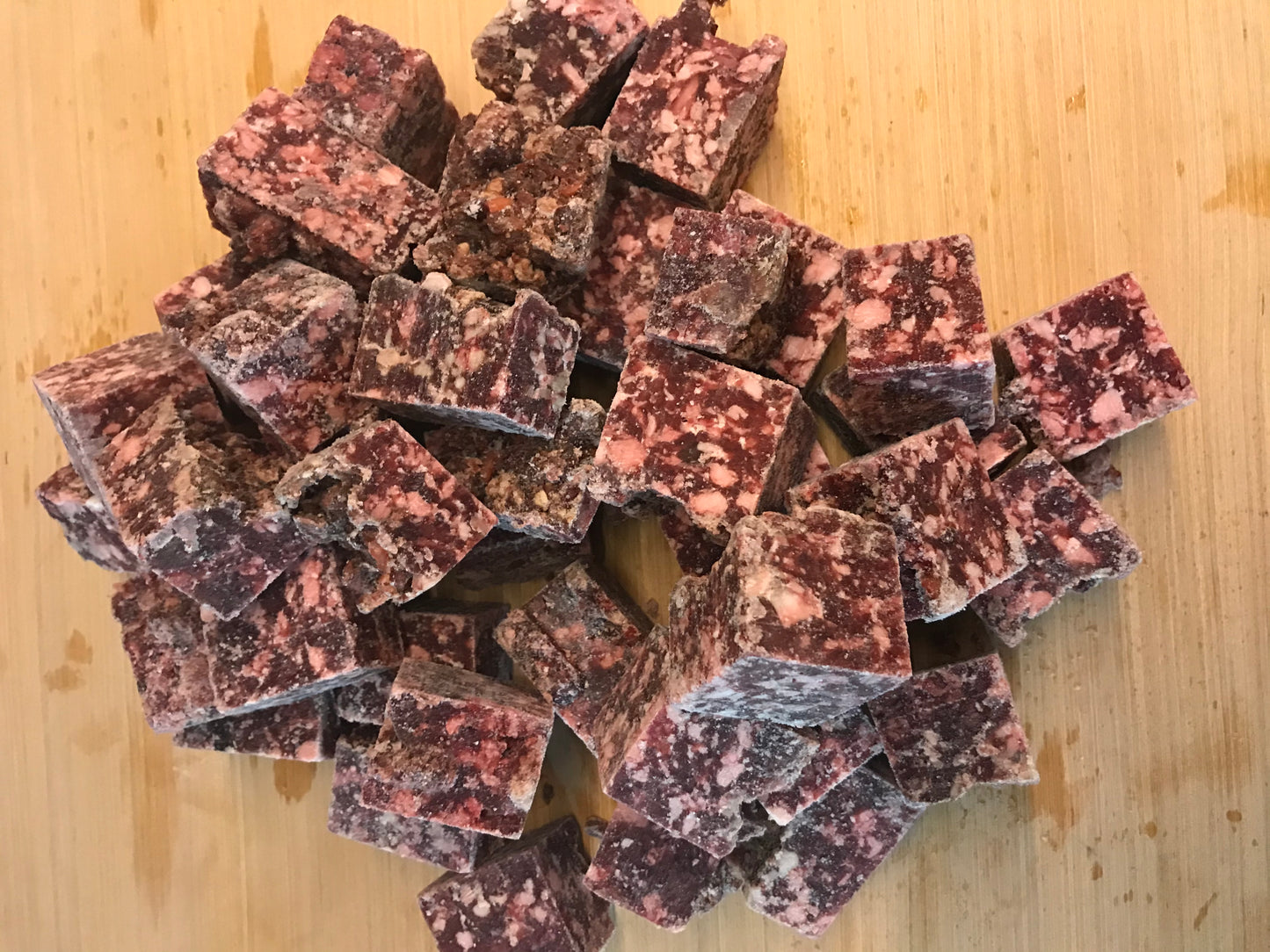 Beef Heart Chunks - Raw.