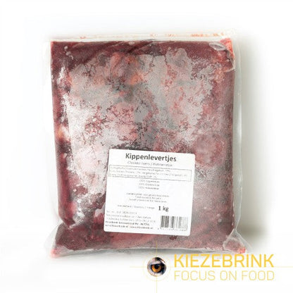 Offal - Chicken Livers - Raw.  Approximately 1kg