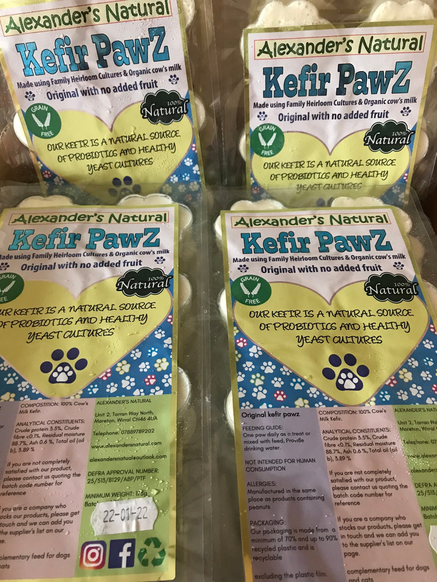 Kefir Pawz - 7 x 25g pack