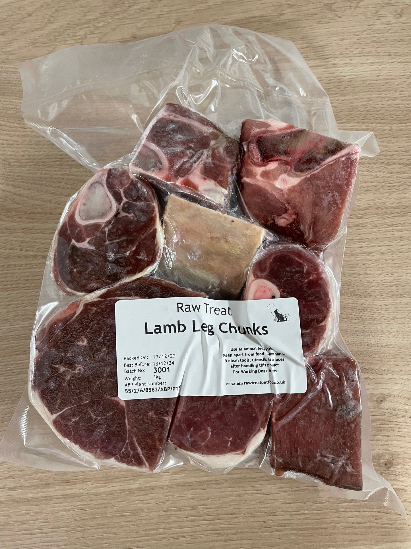 Lamb Leg Chunks -  Approx 1kg