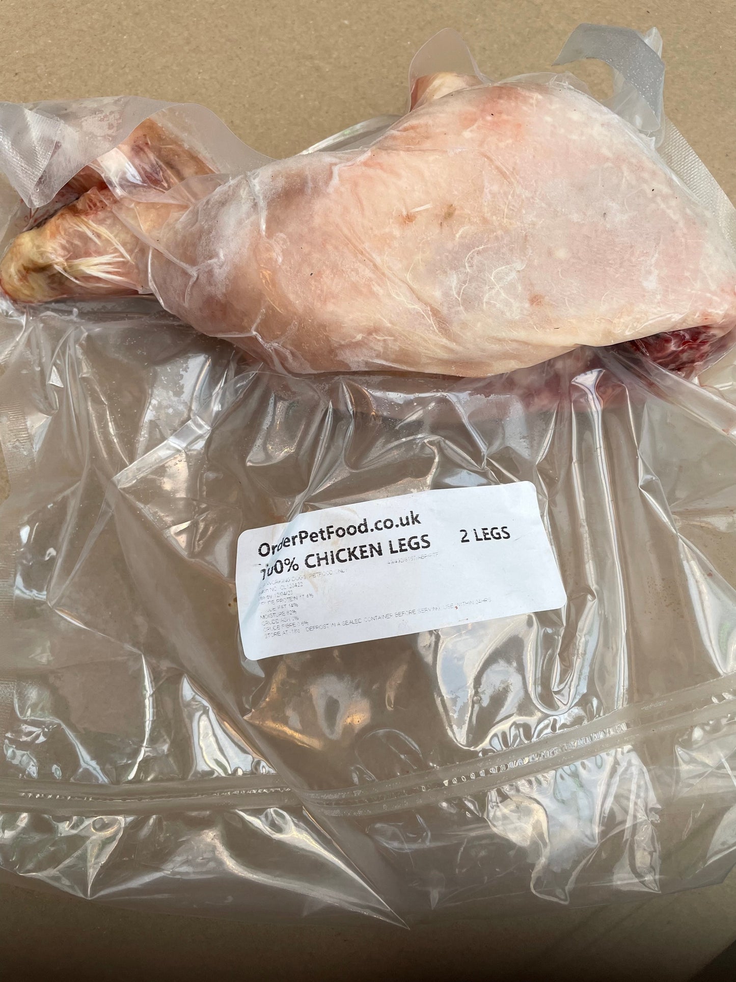 Chicken Legs Raw and Meaty- 2 pack