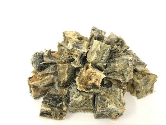 Fish Skin Cubes - Dried