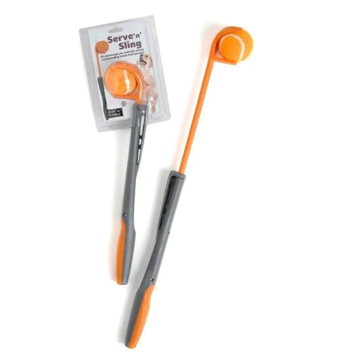 Serve 'N' Sling Extendable Ball Thrower