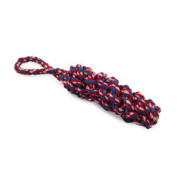 Ancol Twisted Cotton Rope Log - Made from Re-cycled T-Shirts