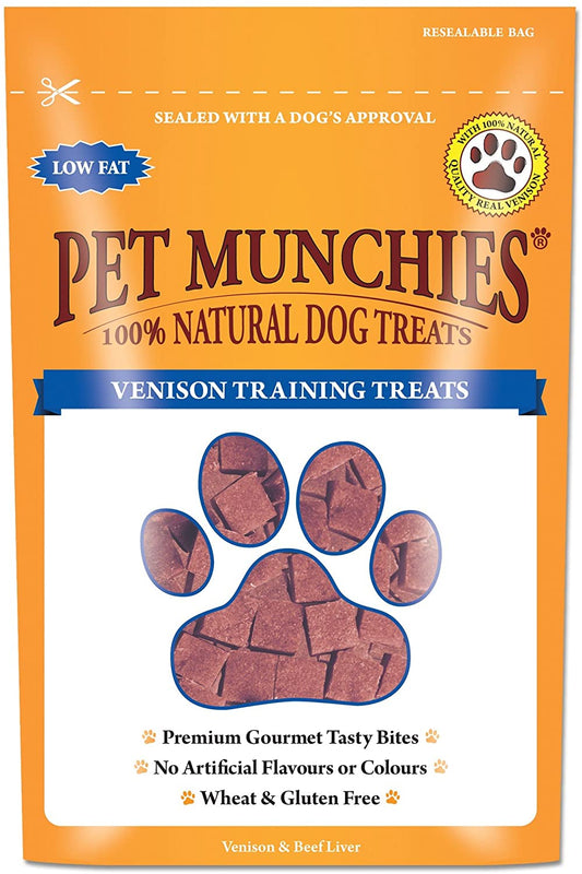 Deer - Pet Munchies Venison Training Treats - 100% Natural.  50g.